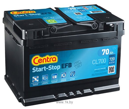 Фотографии Centra Start-Stop EFB CL700 (70Ah)