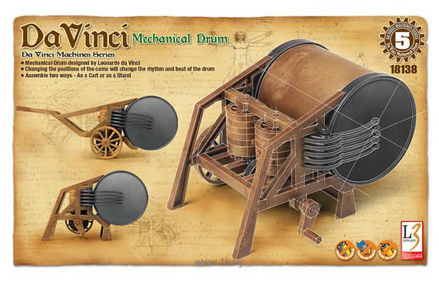 Фотографии Academy Da Vinci Mechanical Drum 1/24 18138