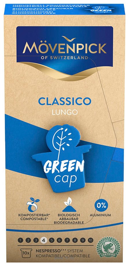 Фотографии Movenpick Classico Lungo капсулы для Nespresso 10 шт.