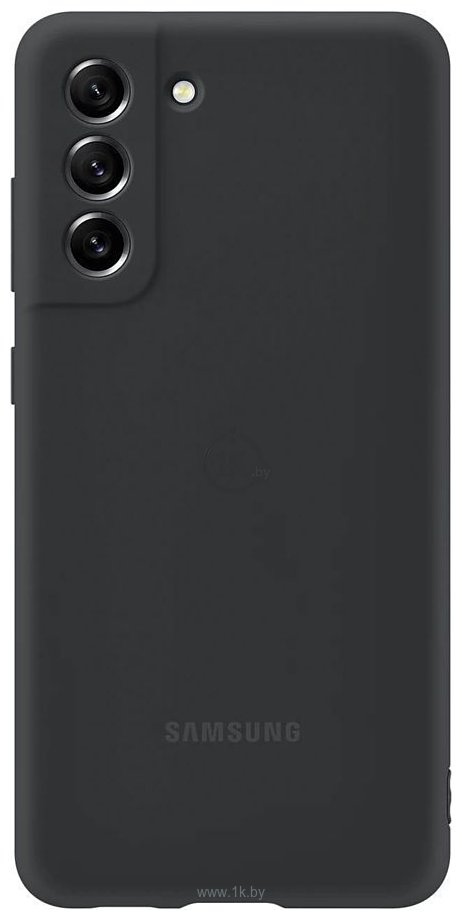 Фотографии Samsung Silicone Cover S21 FE (черный)