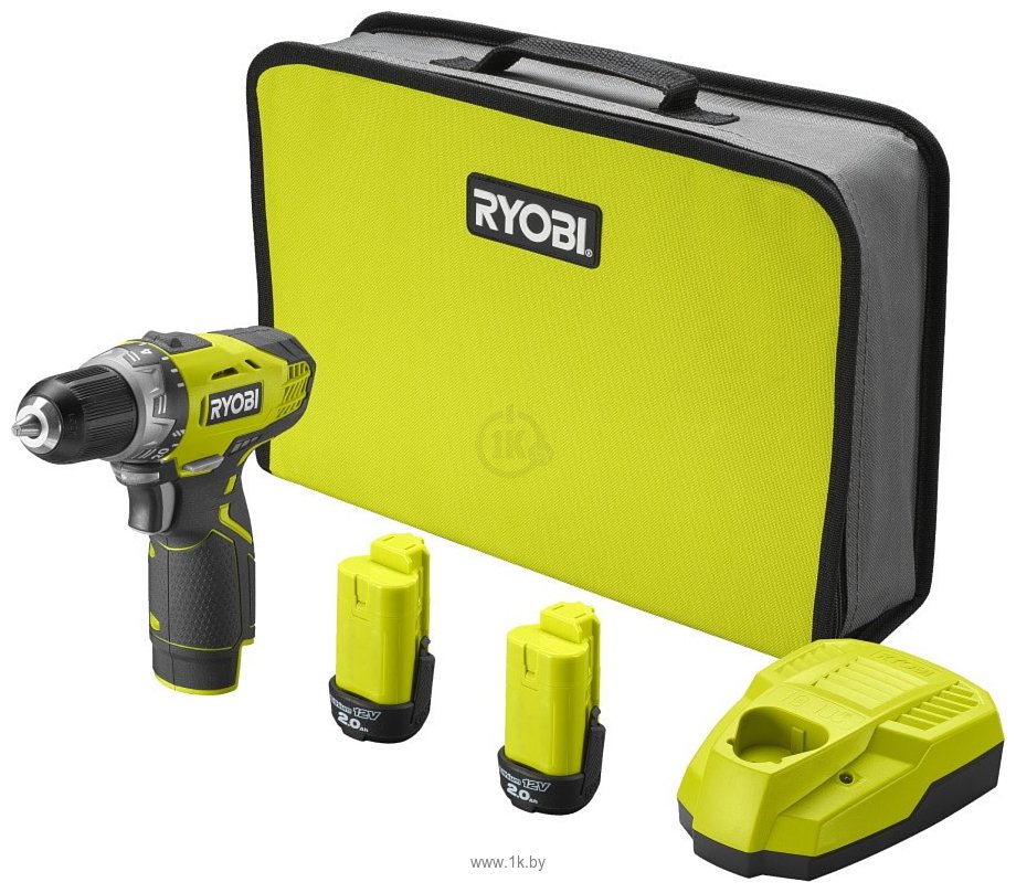 Фотографии Ryobi RCD1201-220S 5133005059 (с 2-мя АКБ, сумка)