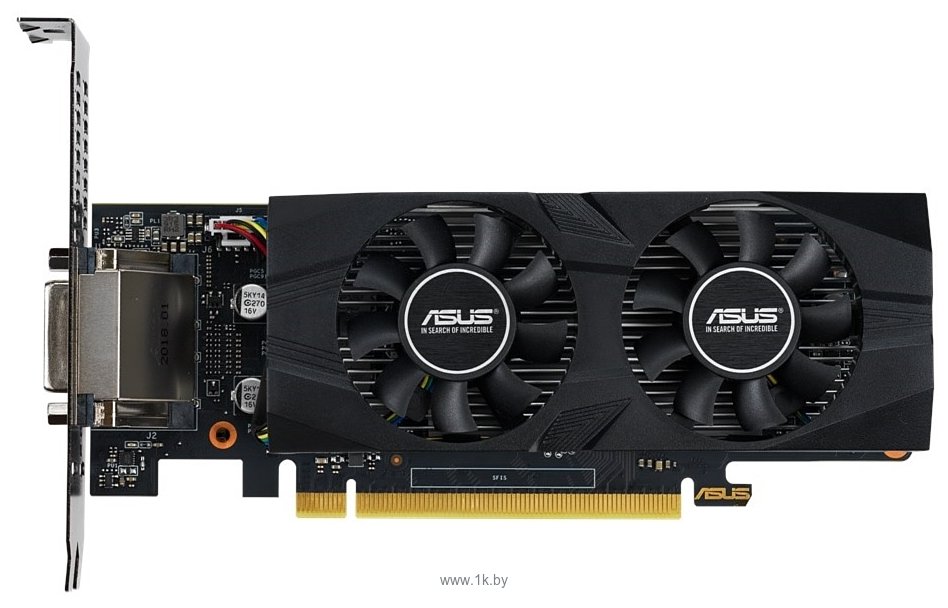 Фотографии ASUS GeForce GTX 1650 4GB (GTX1650-4G-LP-BRK)