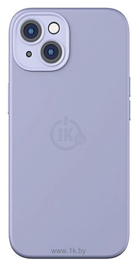 Фотографии Baseus Liquid Silica Gel Case для iPhone 14 (фиолетовый)