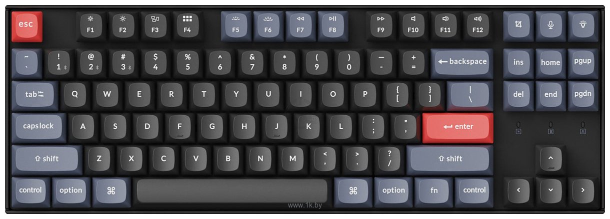 Фотографии Keychron K8 Pro RGB K8P-H1-RU Gateron G Pro Red