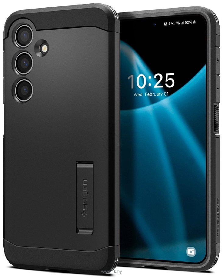 Фотографии Spigen Tough Armor для Galaxy S24 ACS07355 (черный)