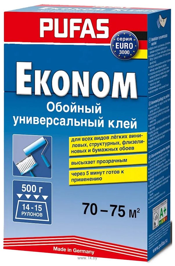 Фотографии Pufas Эконом универсальный Euro 3000 (500 г)