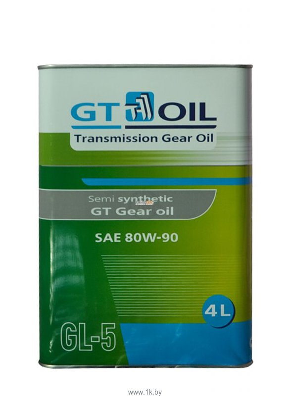 Фотографии GT Oil GT GEAR OIL 80W-90 4л