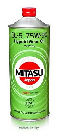 Фотографии Mitasu MJ-410 GEAR OIL GL-5 75W-90 100% Synthetic 1л