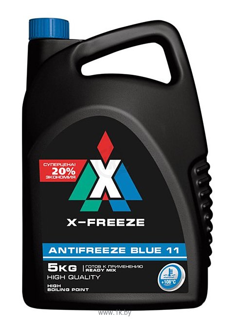 Фотографии Тосол-Синтез Classic X-Freeze G11 blue 5л