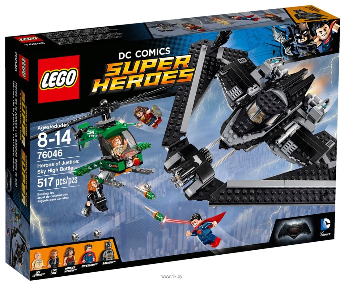 Фотографии LEGO DC Super Heroes 76046 Поединок в небе