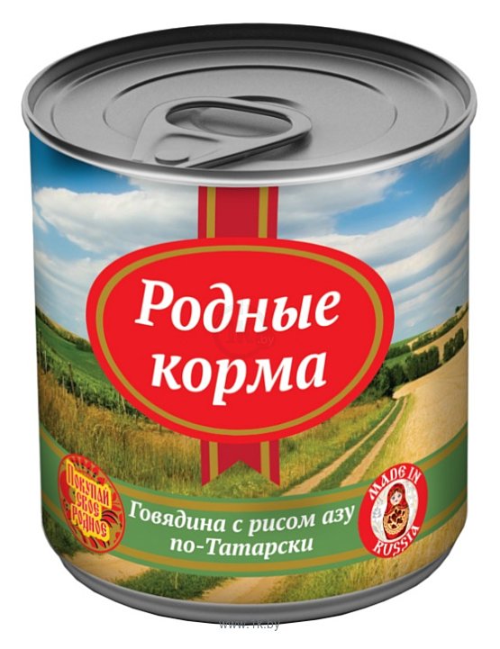 Фотографии Родные корма Говядина с рисом азу по-Татарски (0.525 кг) 16 шт.