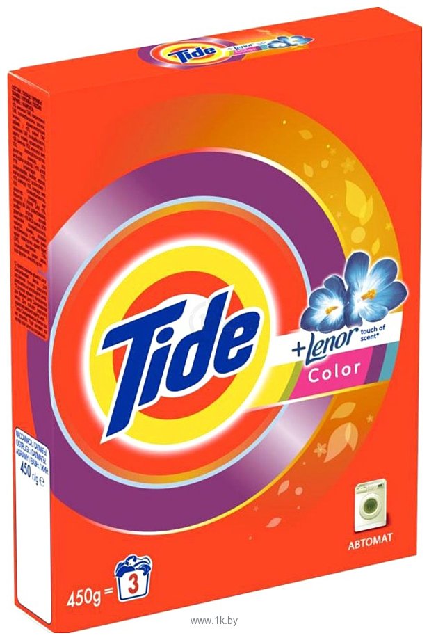 Фотографии Tide Color Lenor Touch of Scent (0.45 кг)