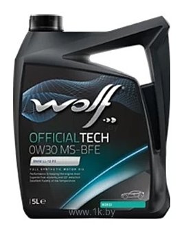 Фотографии Wolf OfficialTech 0W-30 MS-BFE 5л