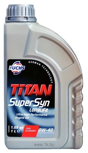 Фотографии Fuchs Titan Supersyn Longlife 0W-40 1л