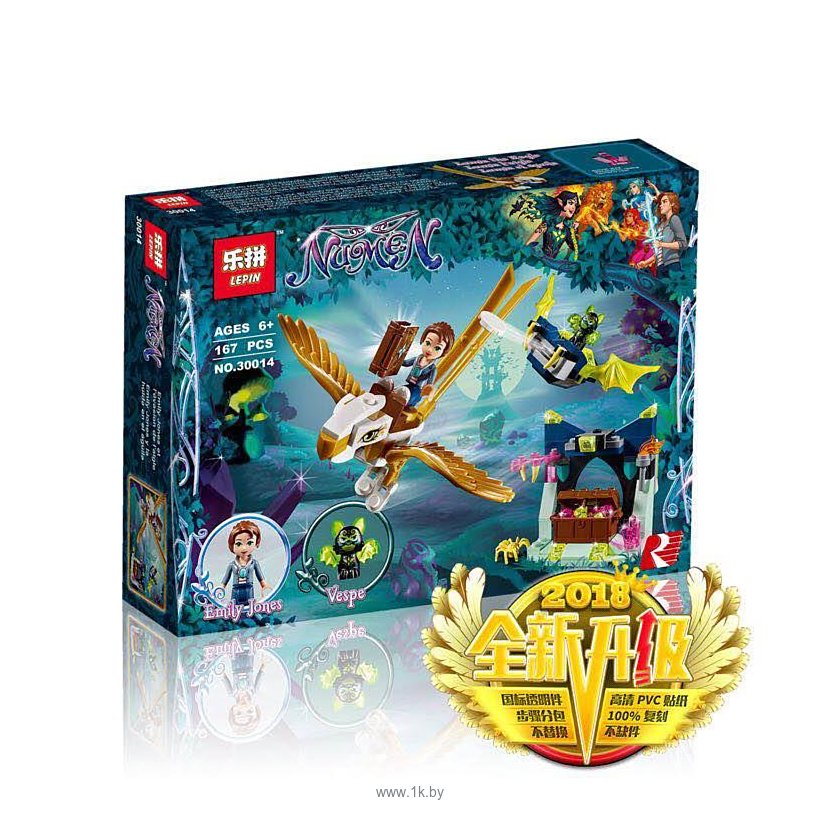 Фотографии Lepin Elves 30014 Побег Эмили на орле аналог Lego 41190