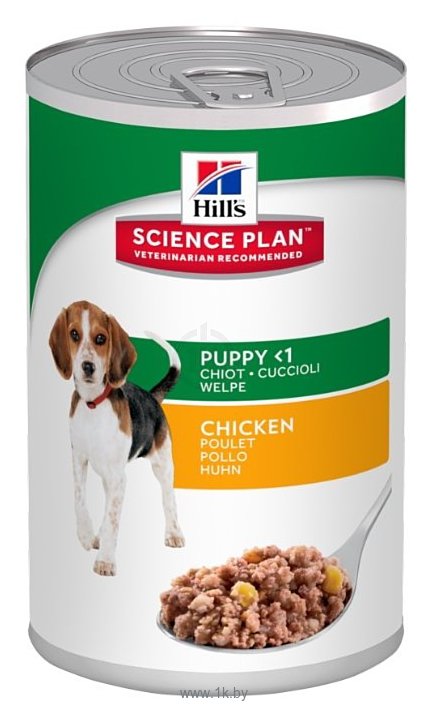 Фотографии Hill's (0.37 кг) 1 шт. Science Plan Puppy Savoury Chicken Canned