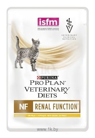 Фотографии Pro Plan Veterinary Diets Feline NF Renal Function Chicken pouch (0.085 кг) 10 шт.