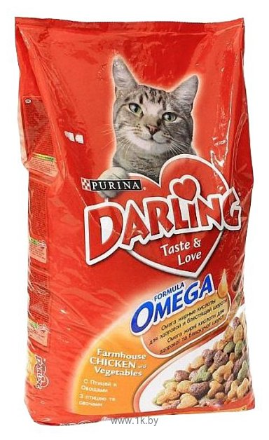 Фотографии Darling Для кошек с птицей и овощами (10 кг)