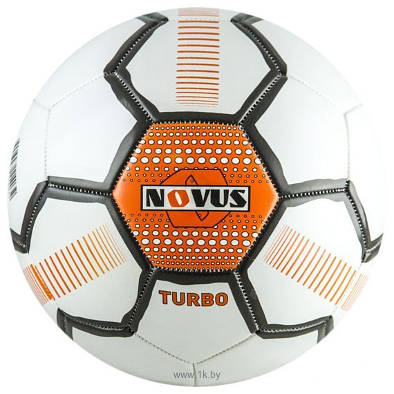 Фотографии Novus Turbo (3 размер, белый/черный/оранжевый)