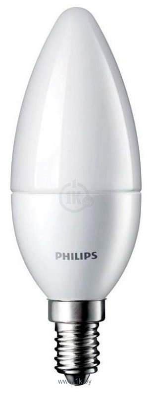 Фотографии Philips LEDCandle 5.5-50W E14 827 B38N