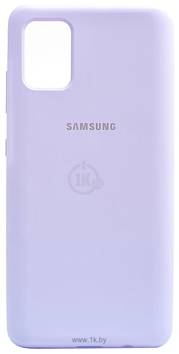 Фотографии EXPERTS Original Tpu для Samsung Galaxy A51 с LOGO (лаванда)