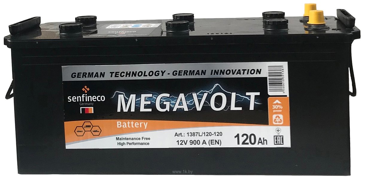 Фотографии Megavolt 12V +L (120Ah)