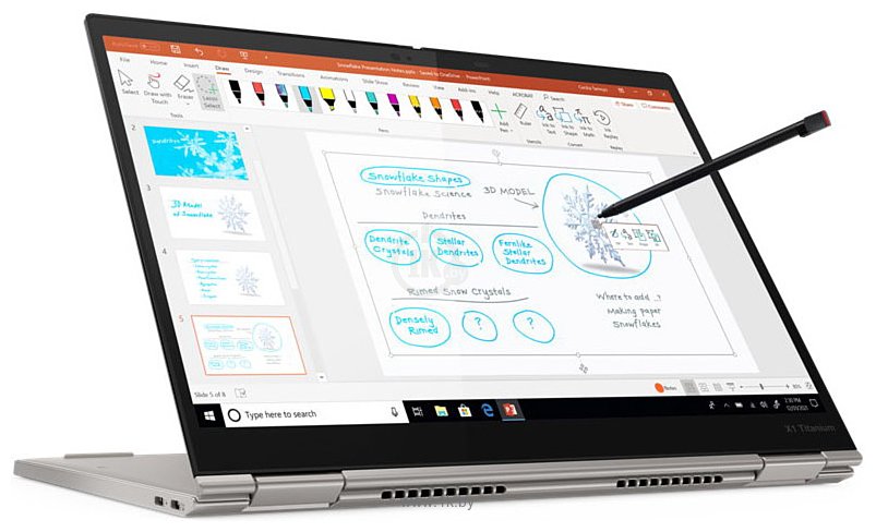 Фотографии Lenovo ThinkPad X1 Titanium Yoga Gen 1 (20QA001SRT)