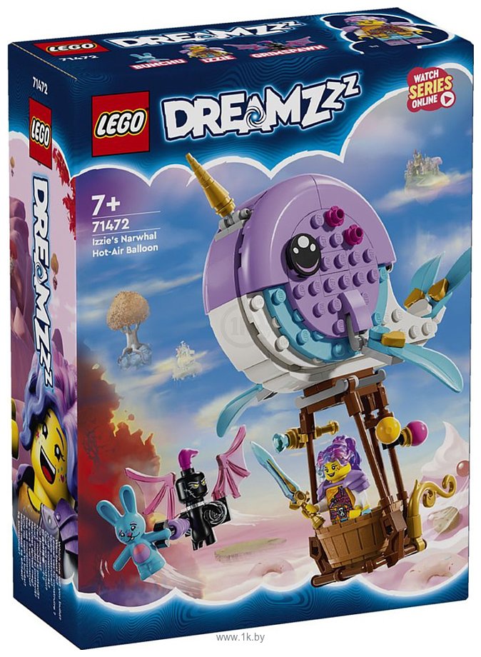 Фотографии LEGO DREAMZzz 71472 Воздушный шар Нарвал Иззи