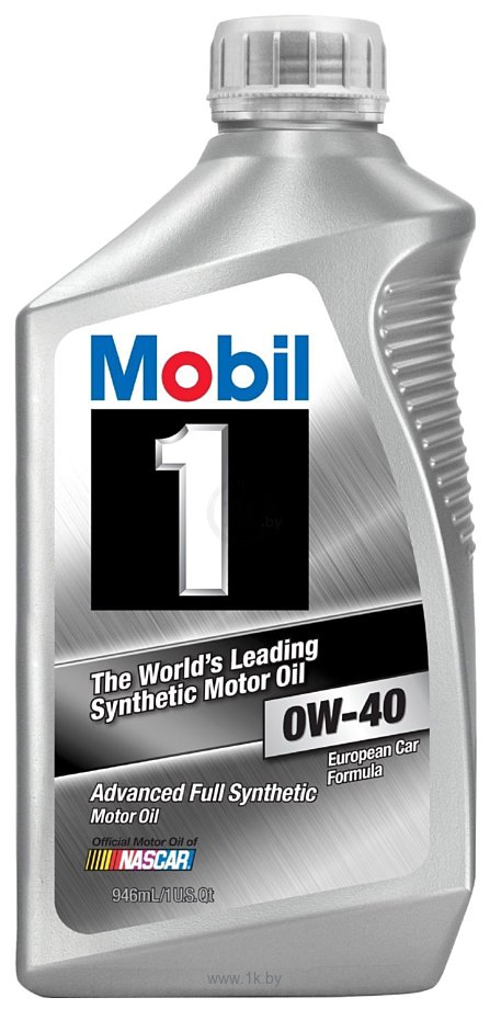 Фотографии Mobil 1 0W-40 0.946л