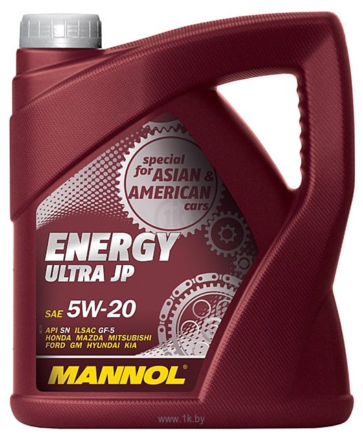 Фотографии Mannol Energy Ultra JP 5W-20 API SN 4л