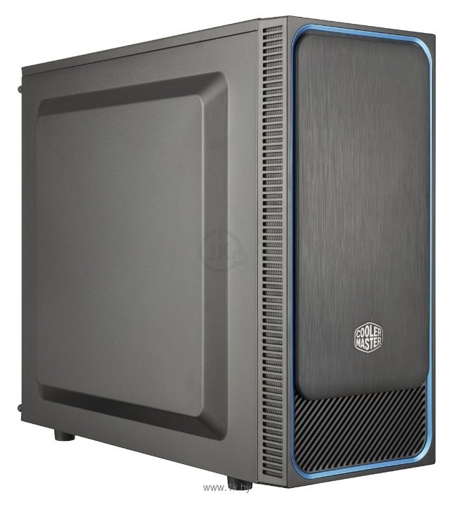 Фотографии Cooler Master MasterBox E500L (MCB-E500L-KN5N-S00) w/o PSU Black/blue