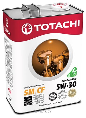 Фотографии Totachi Eco Gasoline Semi-Synthetic SM/CF 5W-30 4л