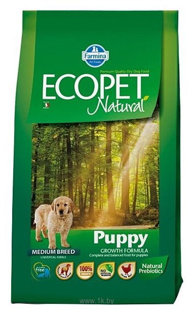 Фотографии Farmina Ecopet Natural Puppy Medium (12 кг)