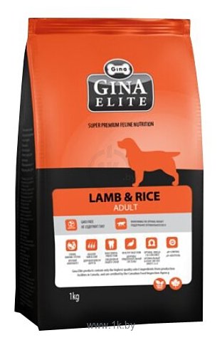 Фотографии Gina Elite Lamb & Rice Adult (18 кг)
