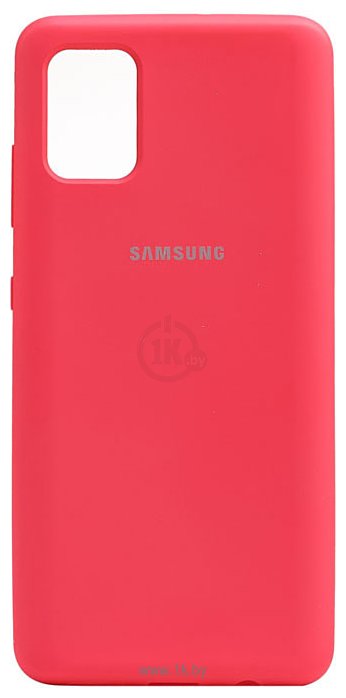 Фотографии EXPERTS Original Tpu для Samsung Galaxy A41 с LOGO (неоново-розовый)