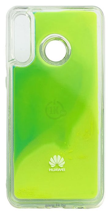 Фотографии EXPERTS Neon Sand Tpu для Huawei Y6p с LOGO (зеленый)