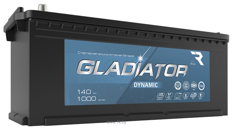 Фотографии Gladiator Dynamic 6СТ-140L(4) (140Ah)