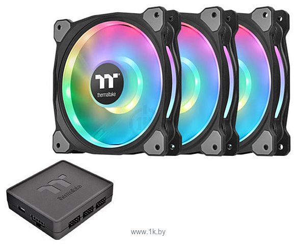 Фотографии Thermaltake Riing Duo 14 RGB TT Premium Edition CL-F078-PL14SW-A