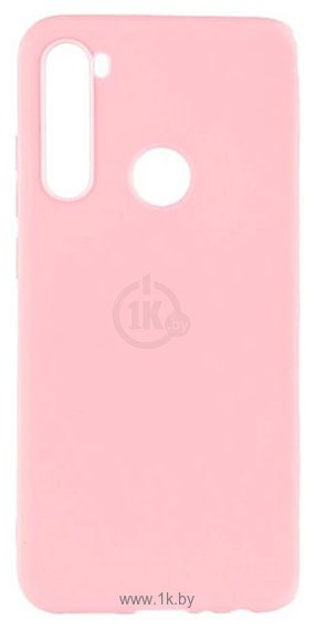 Фотографии Case Matte для Xiaomi Redmi Note 8 2019/2021 (светло-розовый)