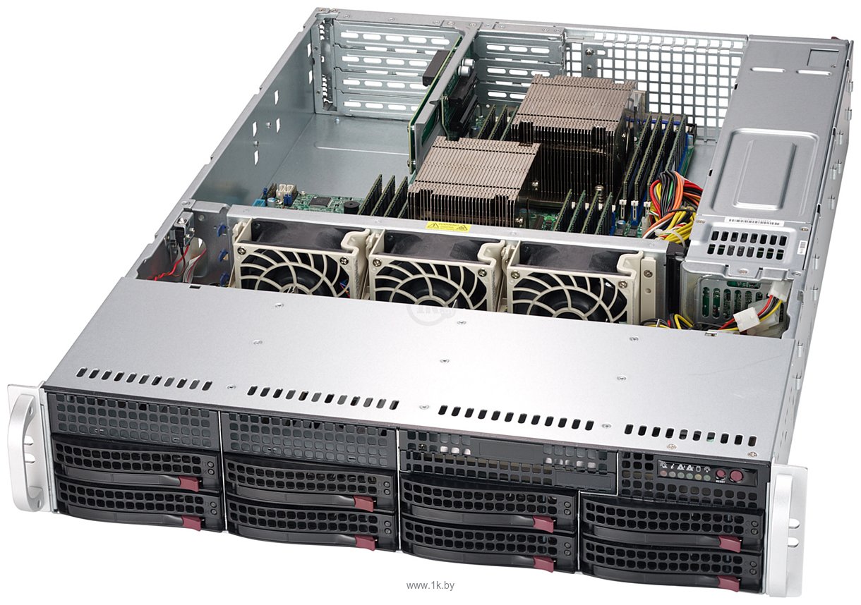 Фотографии Supermicro SuperChassis CSE-825TQC-R1K03WB 800/1000W