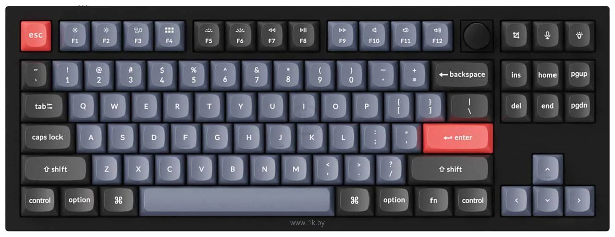 Фотографии Keychron Q3 RGB Q3-M2-RU Gateron G Pro Blue