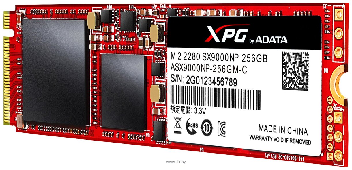 Фотографии ADATA XPG SX9000 256GB ASX9000NP-256GM-C