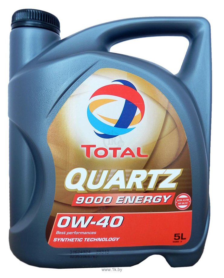 Фотографии Total Quartz 9000 Energy 0W-40 5л