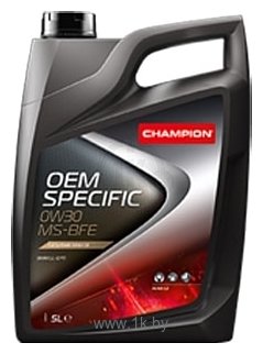 Фотографии Champion OEM Specific MS-BFE 0W-30 5л