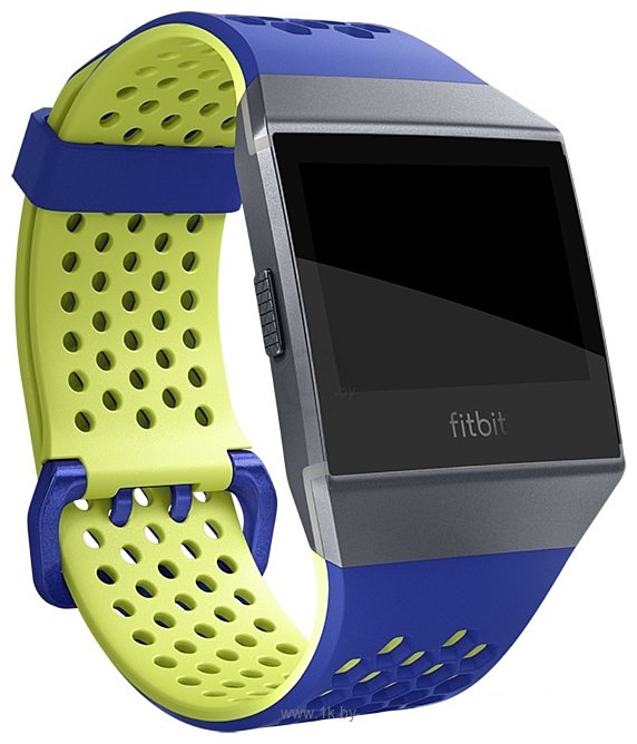 Фотографии Fitbit спортивный для Fitbit Ionic (S, кобальт/лайм)