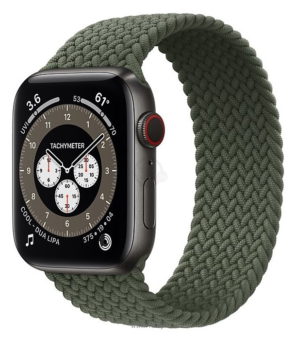 Фотографии Apple Watch Edition Series 6 GPS + Cellular 44mm Titanium Case with Braided Solo Loop