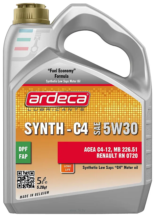 Фотографии Ardeca SYNTH-C4 5W-30 5л