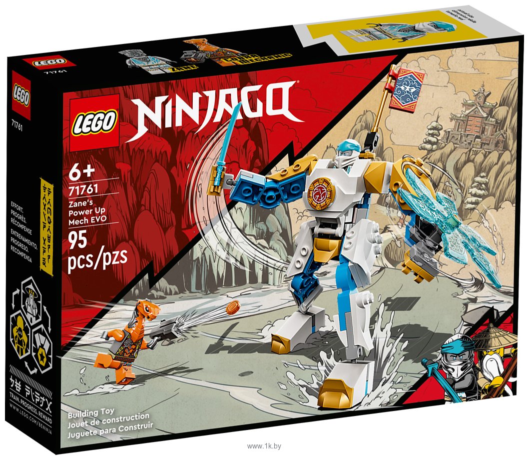 Фотографии LEGO Ninjago 71761 Могучий робот ЭВО Зейна