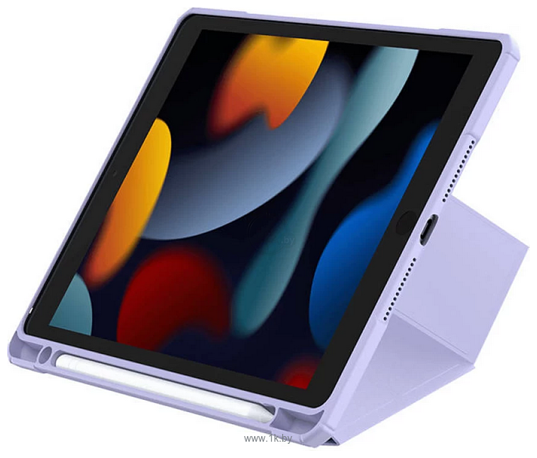 Фотографии Baseus Minimalist для Apple iPad 10.2 (фиолетовый)