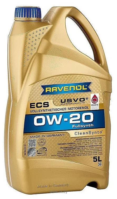 Фотографии Ravenol Eco Synthetic ECS 0W-20 5л